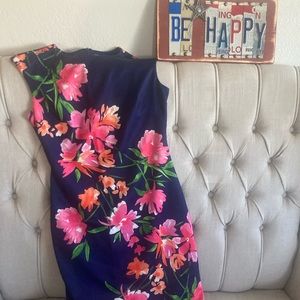Floral Vince Camuto dress excellent condition